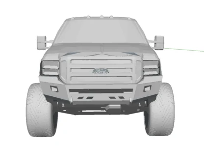 Ford Super Duty 05-07 Offroadbumper DIY-KIT *TÜV Eintragung*