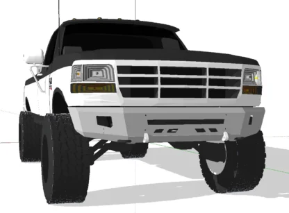 Ford Super Duty 92-98 Offroadbumper DIY-KIT *TÜV Eintragung*